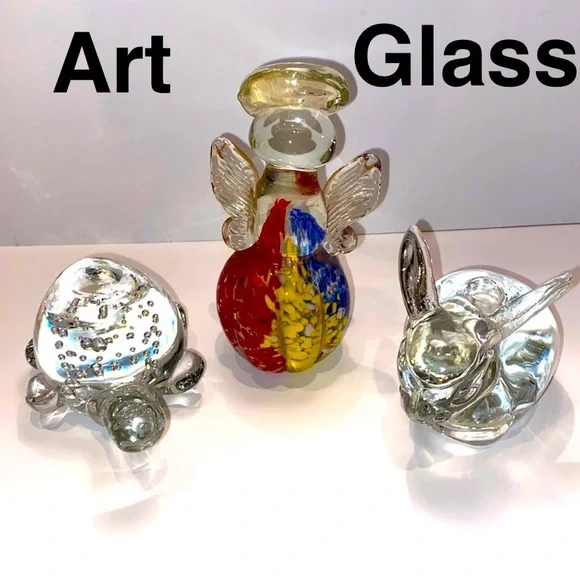 Turtle, Rabbit & Angle Paperweight - Picture 2 of 9